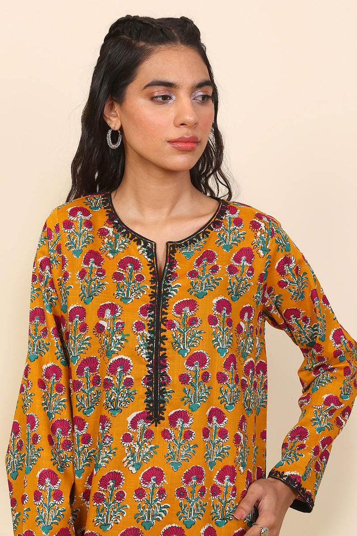 Generation - 2 Piece Pankhi - Mustard  Lawn