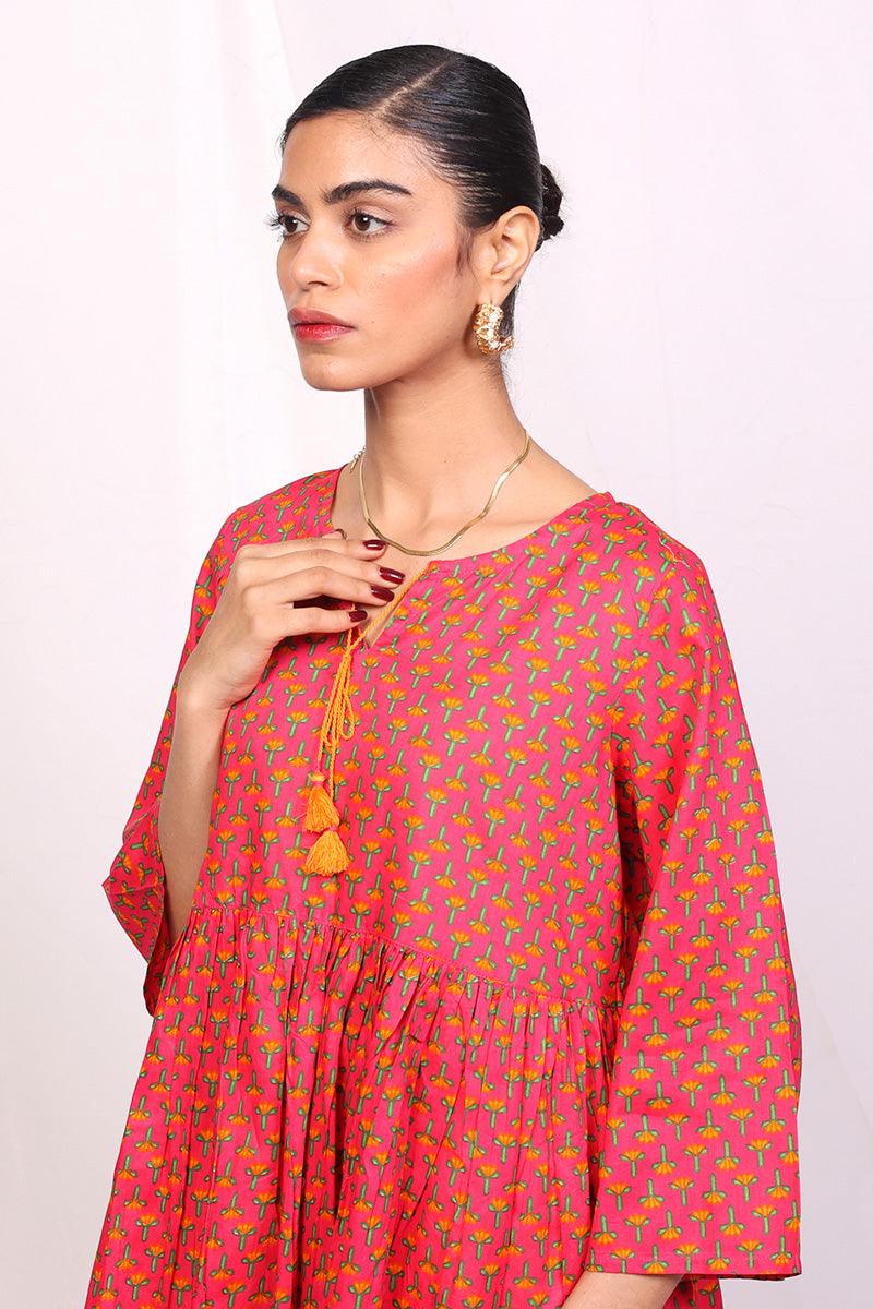 Generation - Kapaas Peplum - Dark Pink - 1 Piece