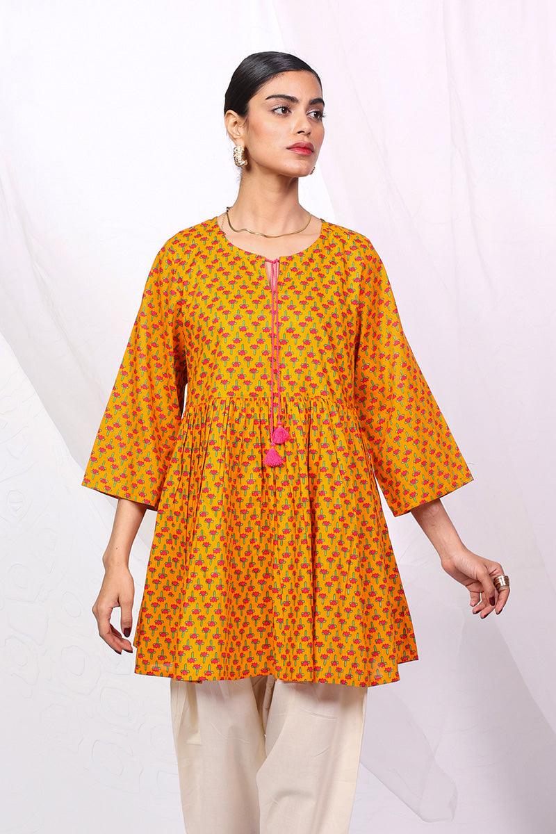 Generation - Kapaas Peplum - Mango Yellow - 1 Piece
