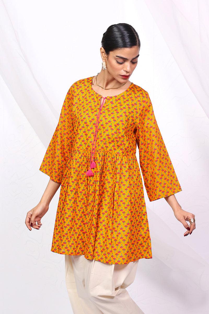 Generation - Kapaas Peplum - Mango Yellow - 1 Piece