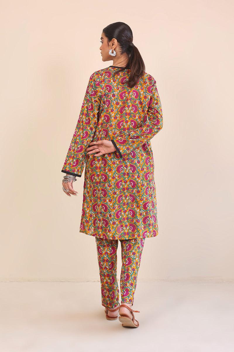 Generation - 2- Piece Pankhi - Mustard - Lawn