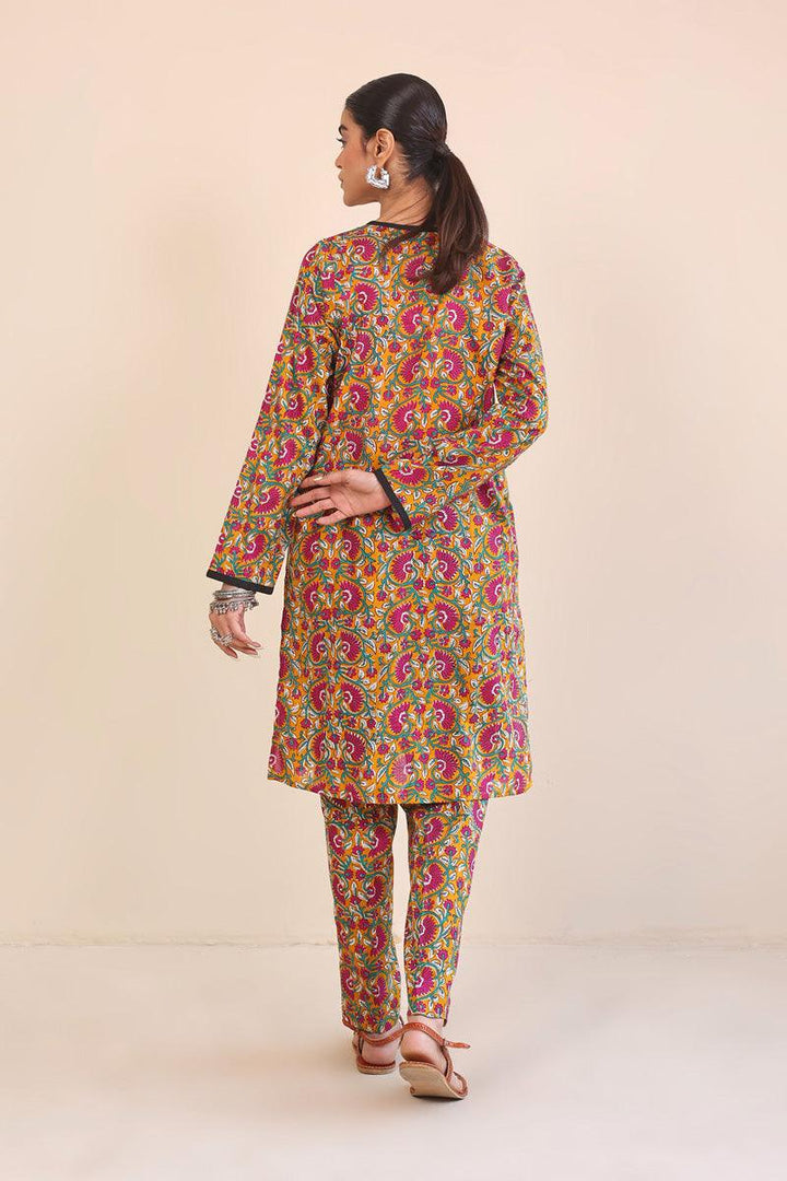 Generation - 2- Piece Pankhi - Mustard - Lawn