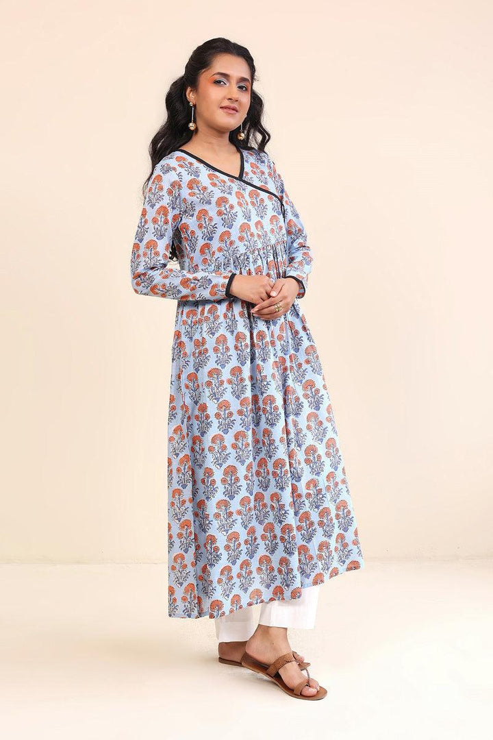 Generation - 1 Piece - Pankhi Dress - Sky Blue - Lawn