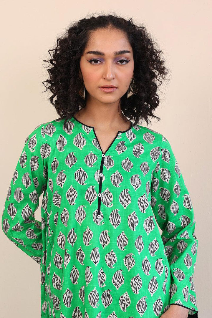 Generation - 2- Piece Paisley Block - Green - Lawn