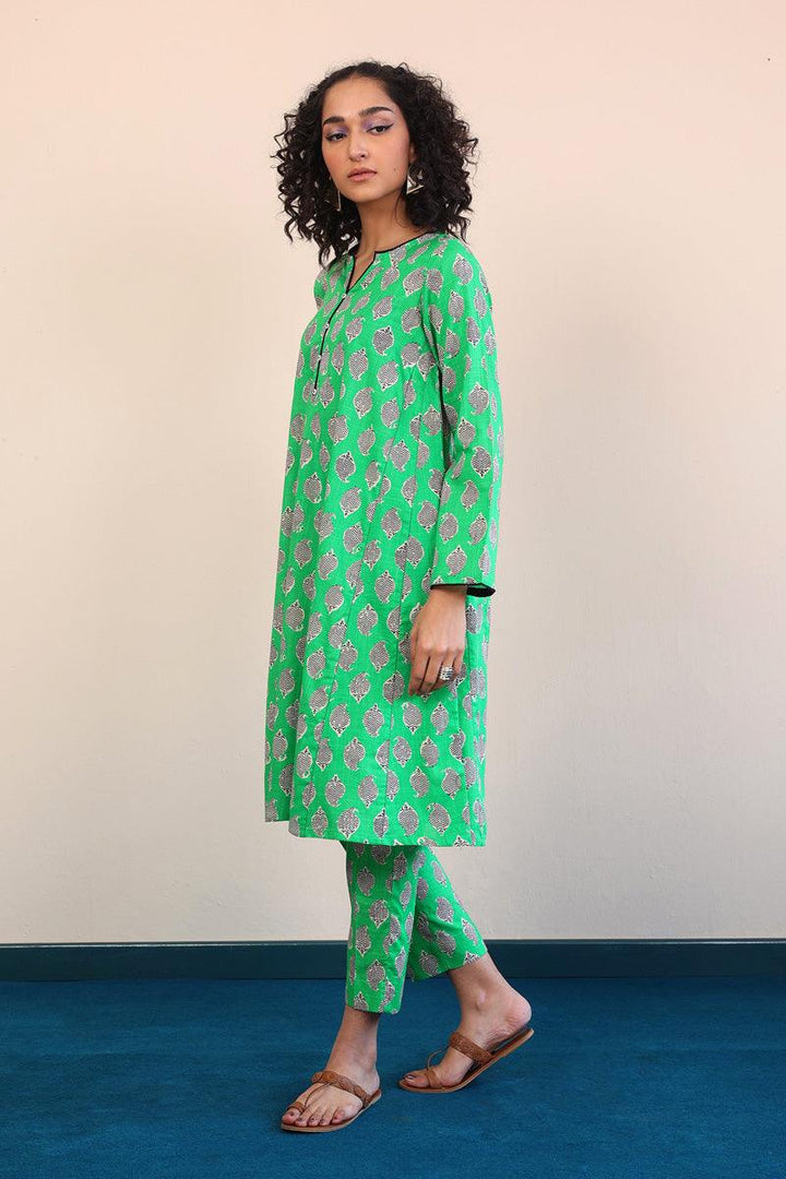 Generation - 2- Piece Paisley Block - Green - Lawn