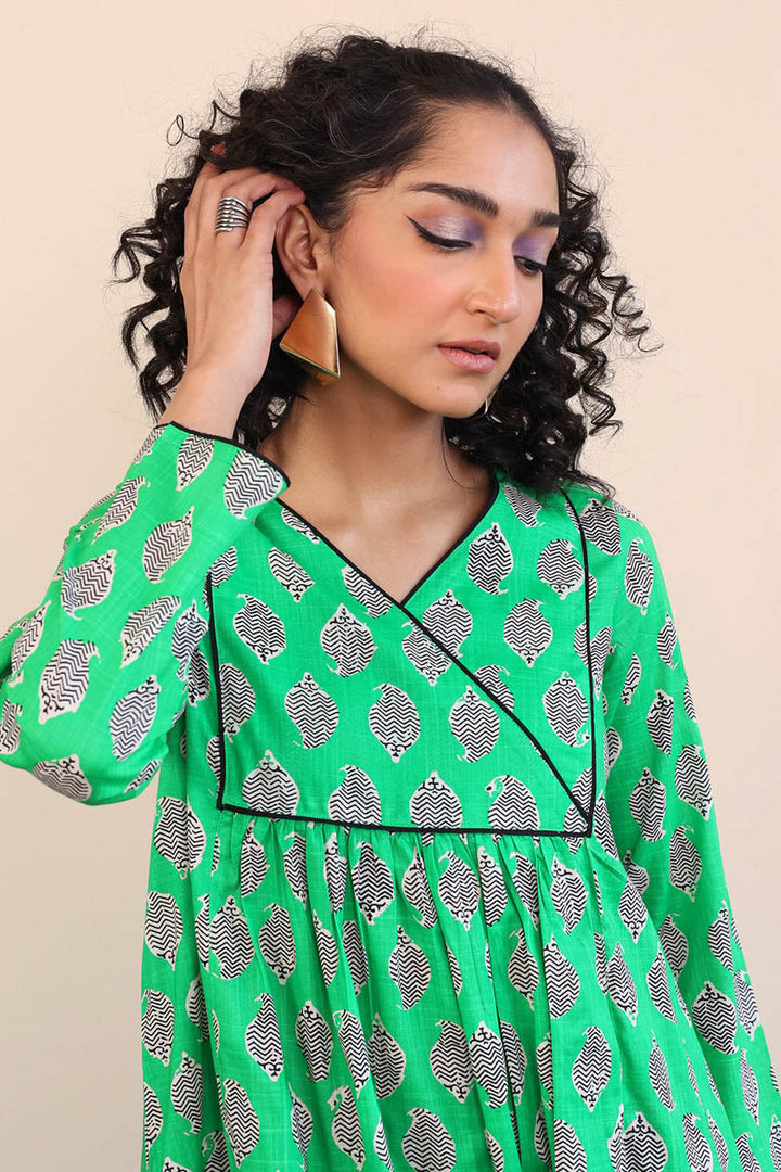 Generation - 2- Piece Paisley Block - Green - Lawn