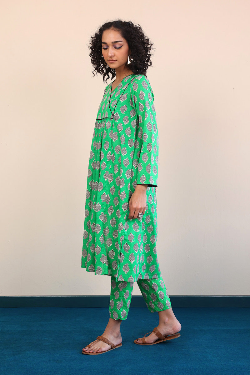 Generation - 2- Piece Paisley Block - Green - Lawn