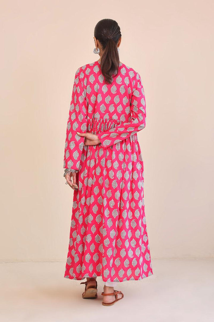 Generation - 1 Piece - Paisley Block Dress - Pink - Lawn