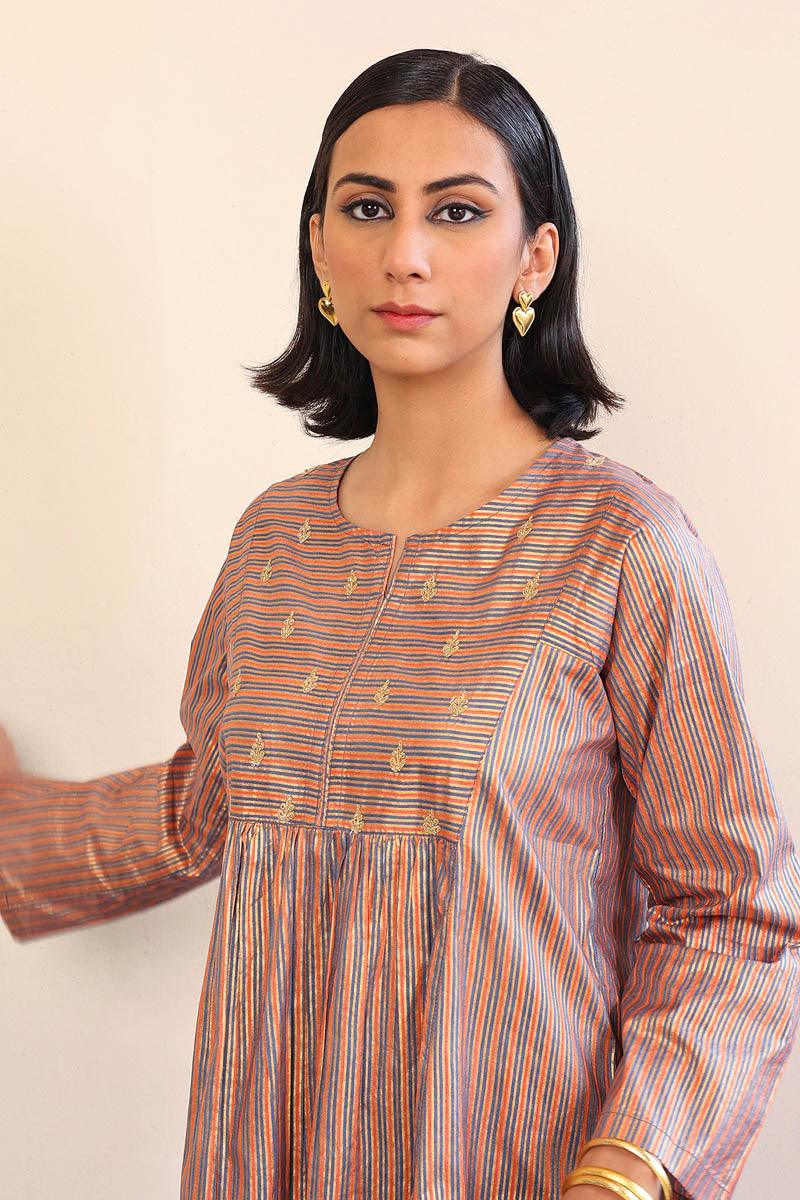Generation - Sunehri Top - Grey - 1 Piece