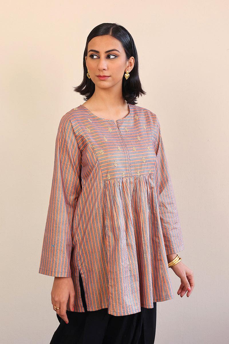 Generation - Sunehri Top - Grey - 1 Piece