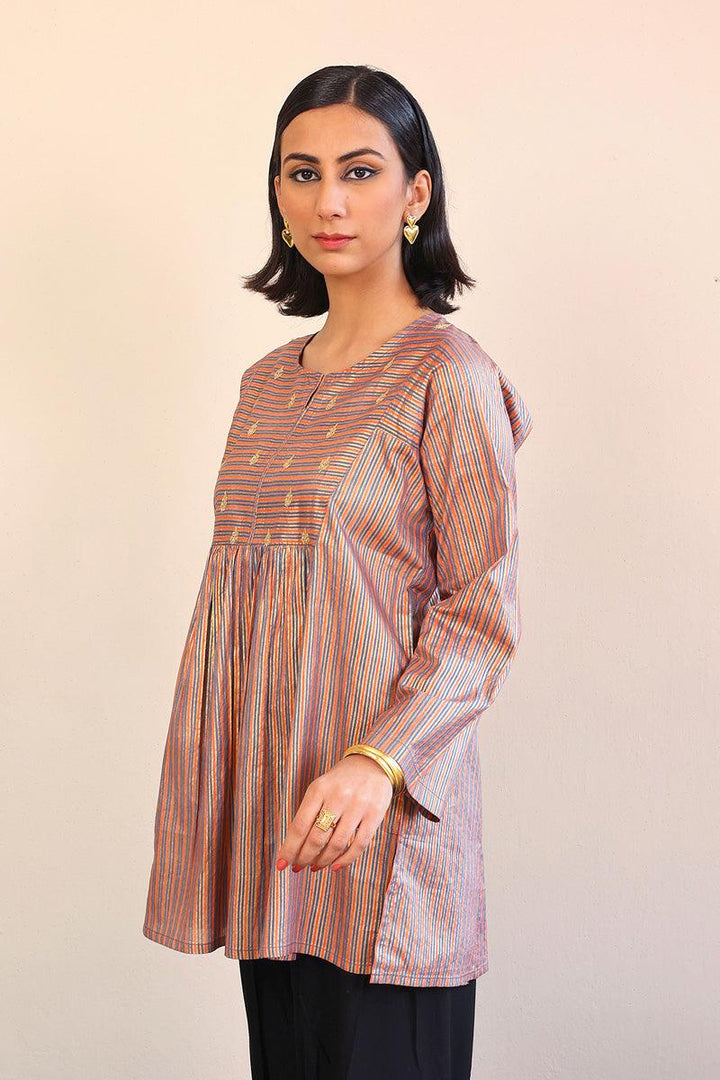 Generation - Sunehri Top - Grey - 1 Piece