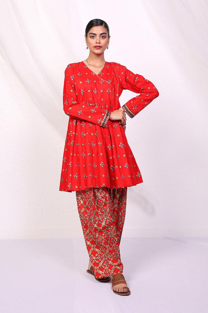 Generation - Zarnigar Scarlet 2-Piece - Red