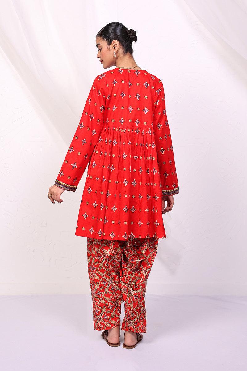 Generation - Zarnigar Scarlet 2-Piece - Red