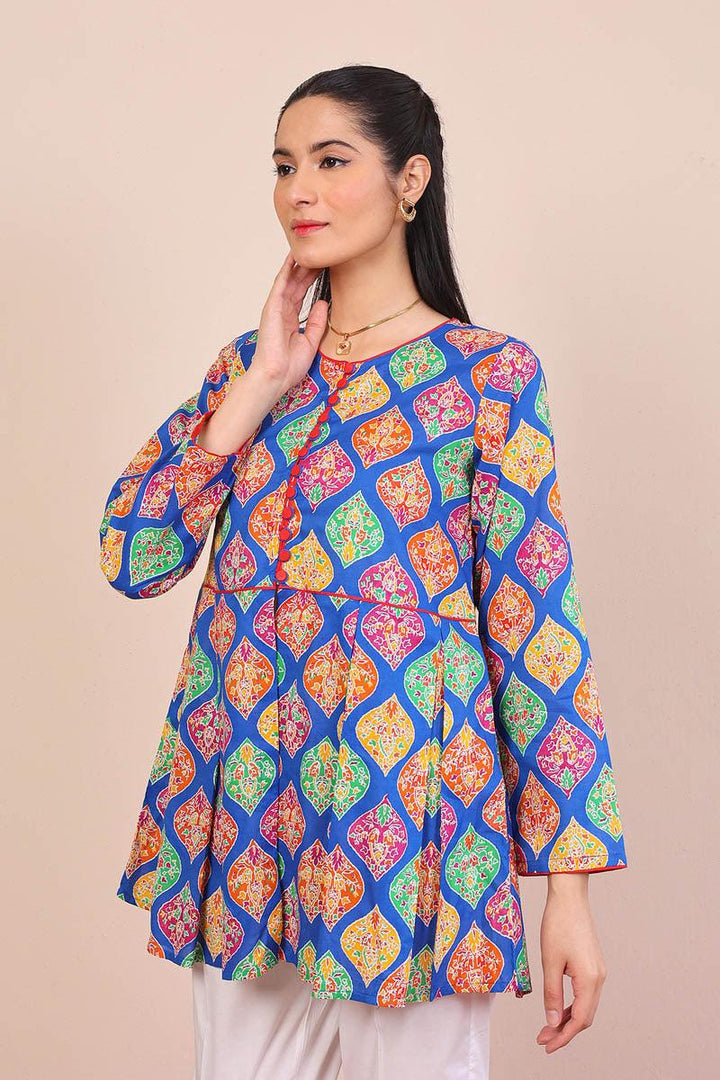 Generation - Kani Peplum Top - Blue - 1 Piece