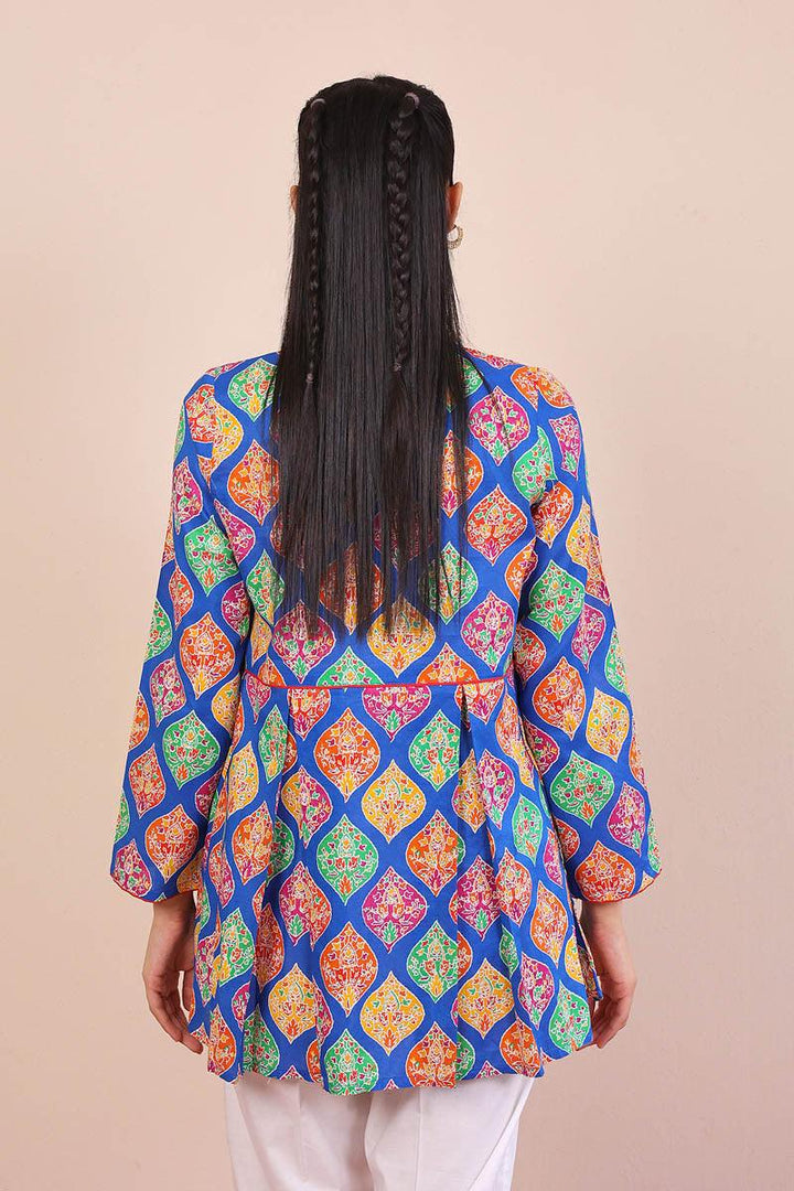 Generation - Kani Peplum Top - Blue - 1 Piece