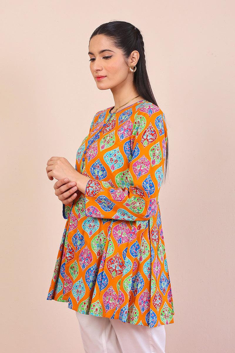 Generation - Kani Peplum Top - Mustard - 1 Piece