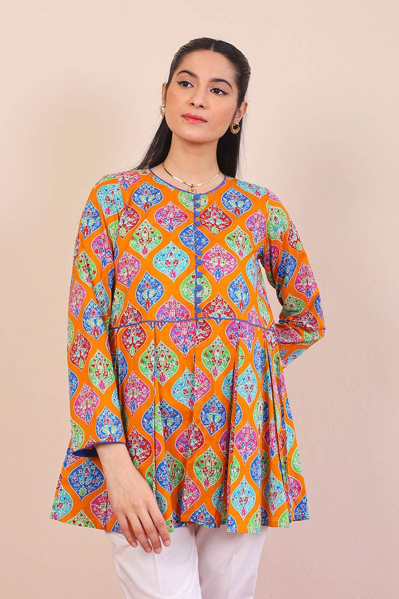 Generation - Kani Peplum Top - Mustard - 1 Piece