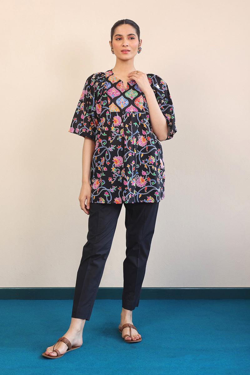 Generation - 1 Piece - Kani Peplum - Black - Lawn