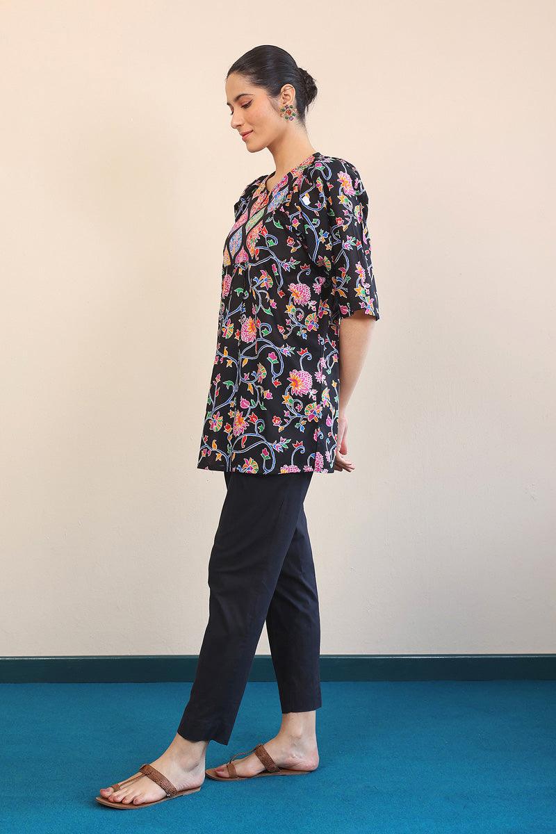 Generation - 1 Piece - Kani Peplum - Black - Lawn