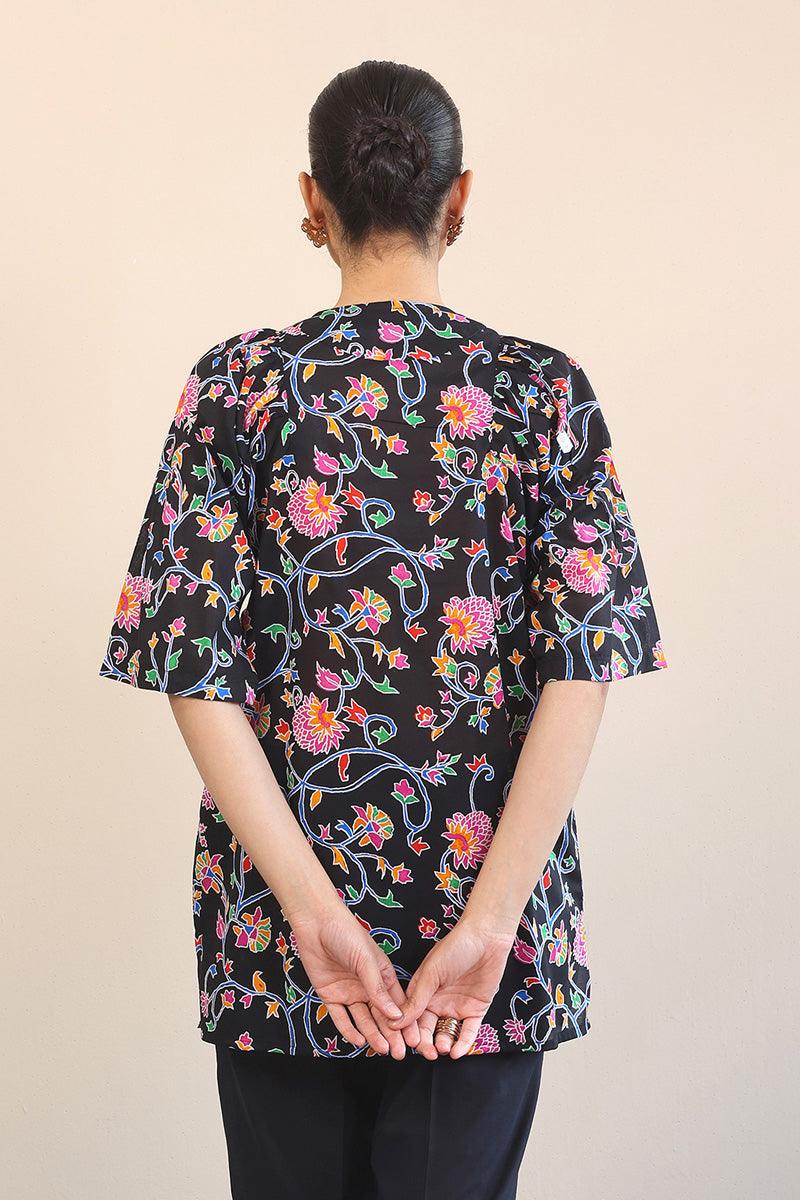 Generation - 1 Piece - Kani Peplum - Black - Lawn