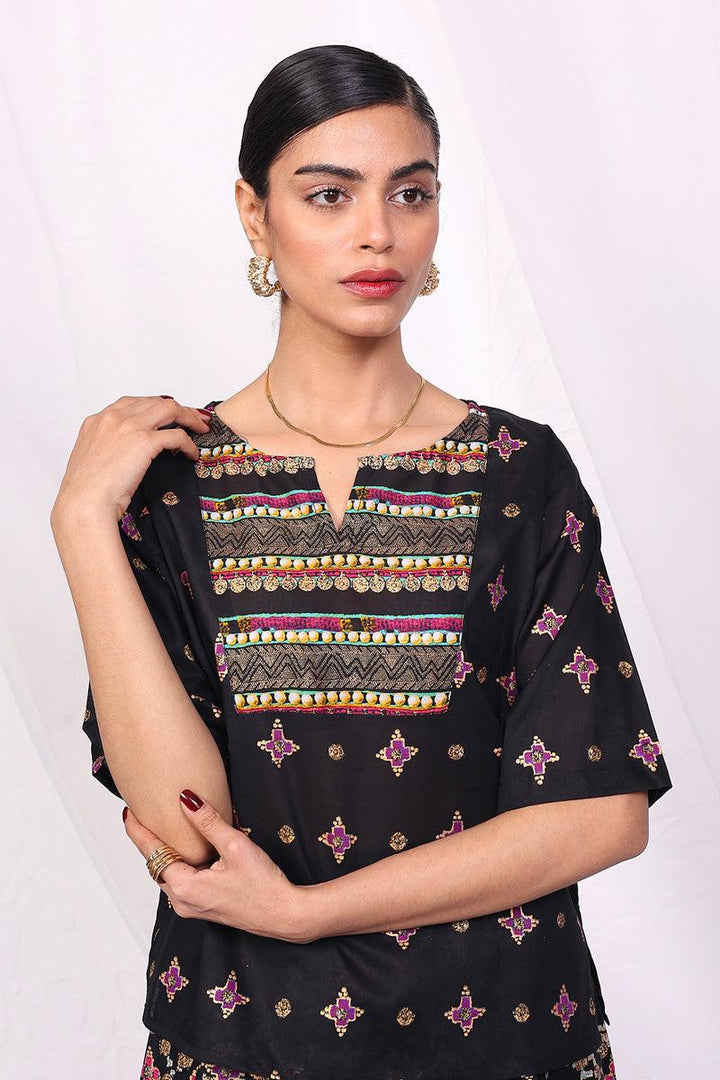 Generation - Zarnigar Skirt Co-ords - Black - 2 Piece