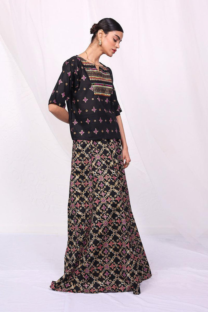 Generation - Zarnigar Skirt Co-ords - Black - 2 Piece