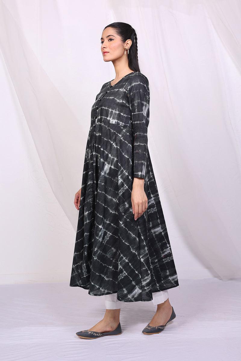 Generation - Mehtab Printed Dress - Grey - 1 Piece