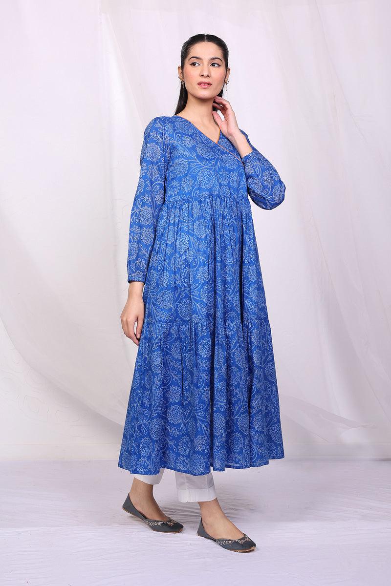 Generation - Mehtab Dress - Royal Blue - 1 Piece