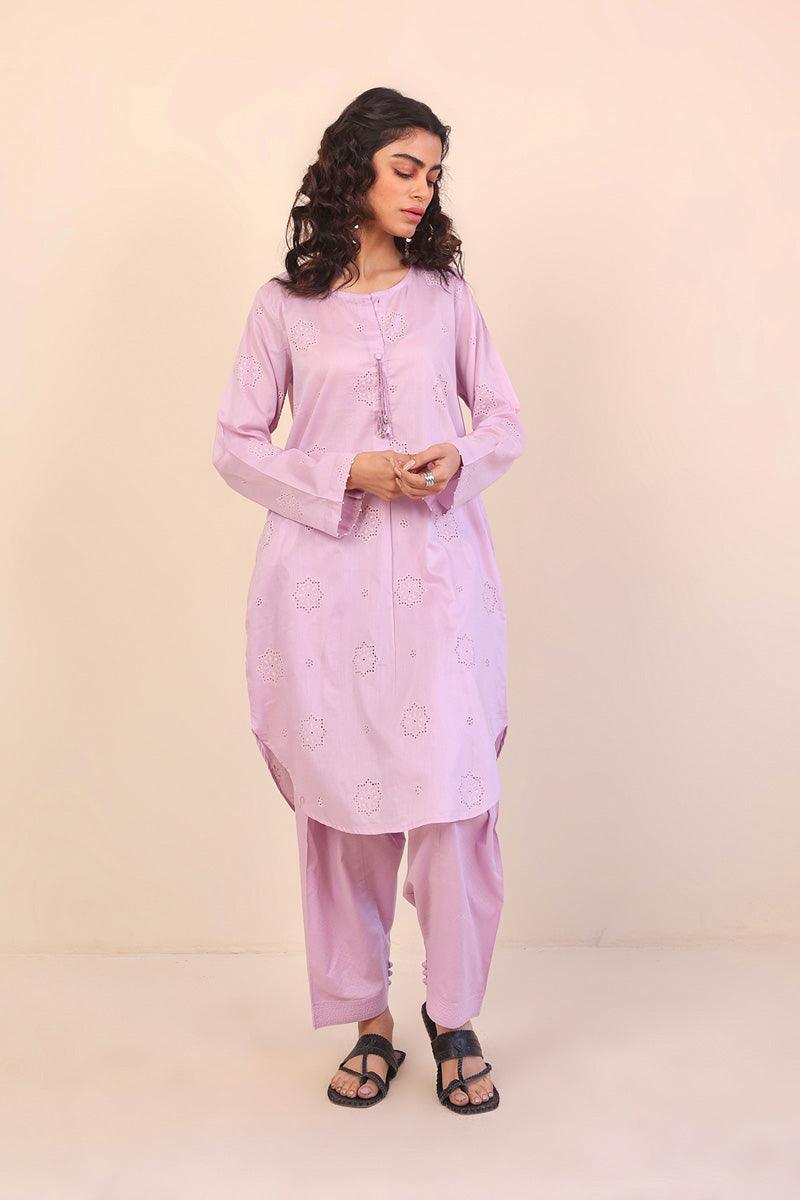 Generation - Summer Breeze Schiffli 2-Piece - Purple - Schiffli