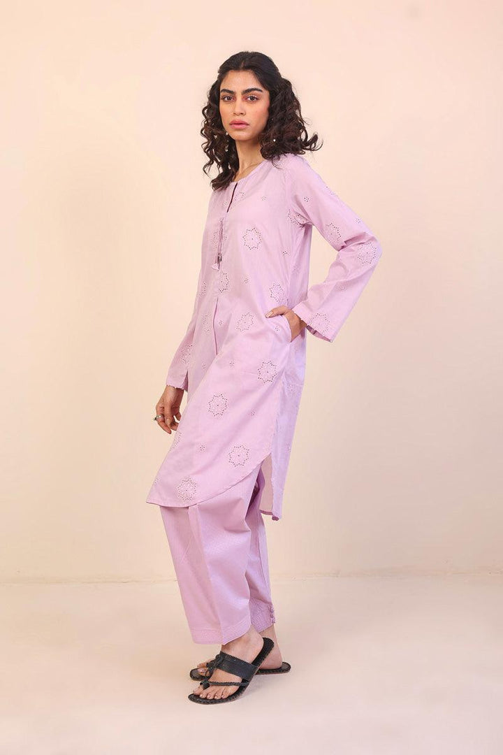 Generation - Summer Breeze Schiffli 2-Piece - Purple - Schiffli