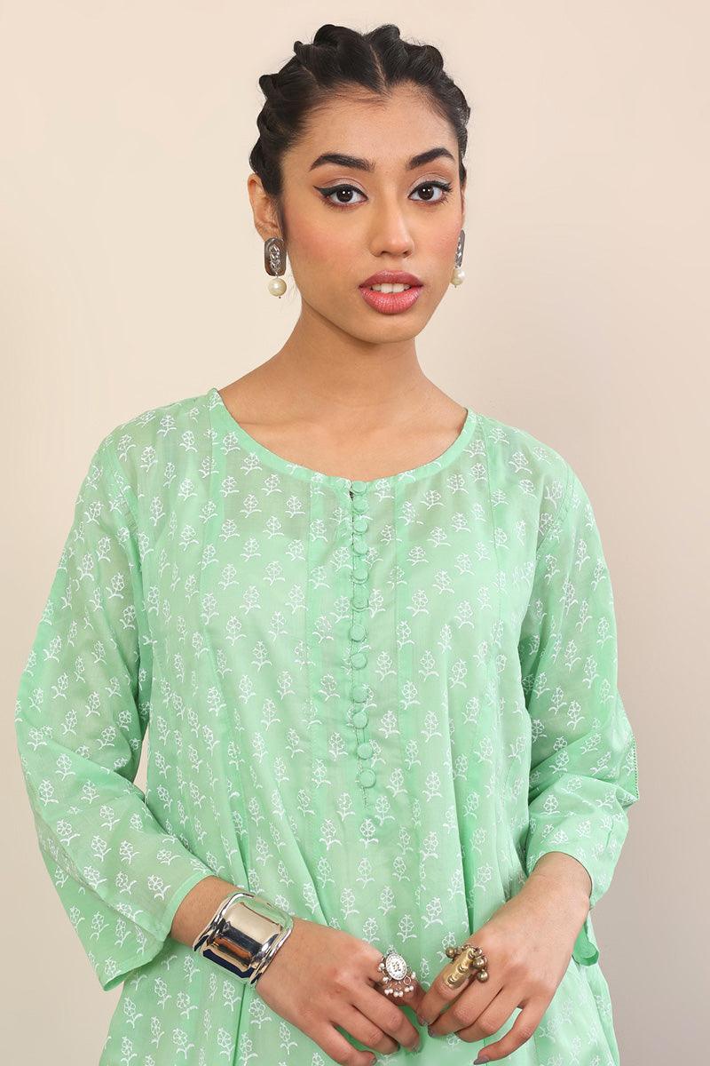Generation - Summer Breeze Top - Green - Schiffli - 1 Piece