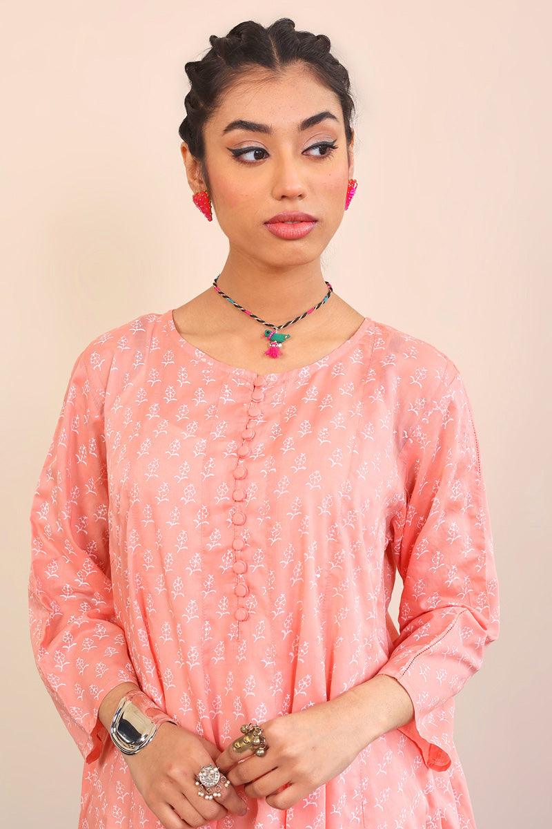 Generation - Summer Breeze Top - Peach - Schiffli - 1 Piece