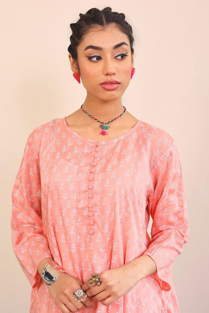Generation - Summer Breeze Top - Peach - Schiffli - 1 Piece