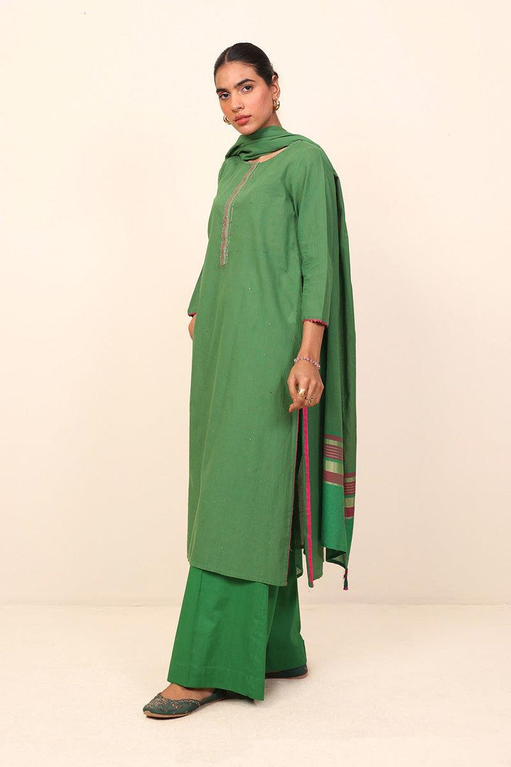 Generation - 3 Piece - Weavers Tale Suit - Green - Lawn