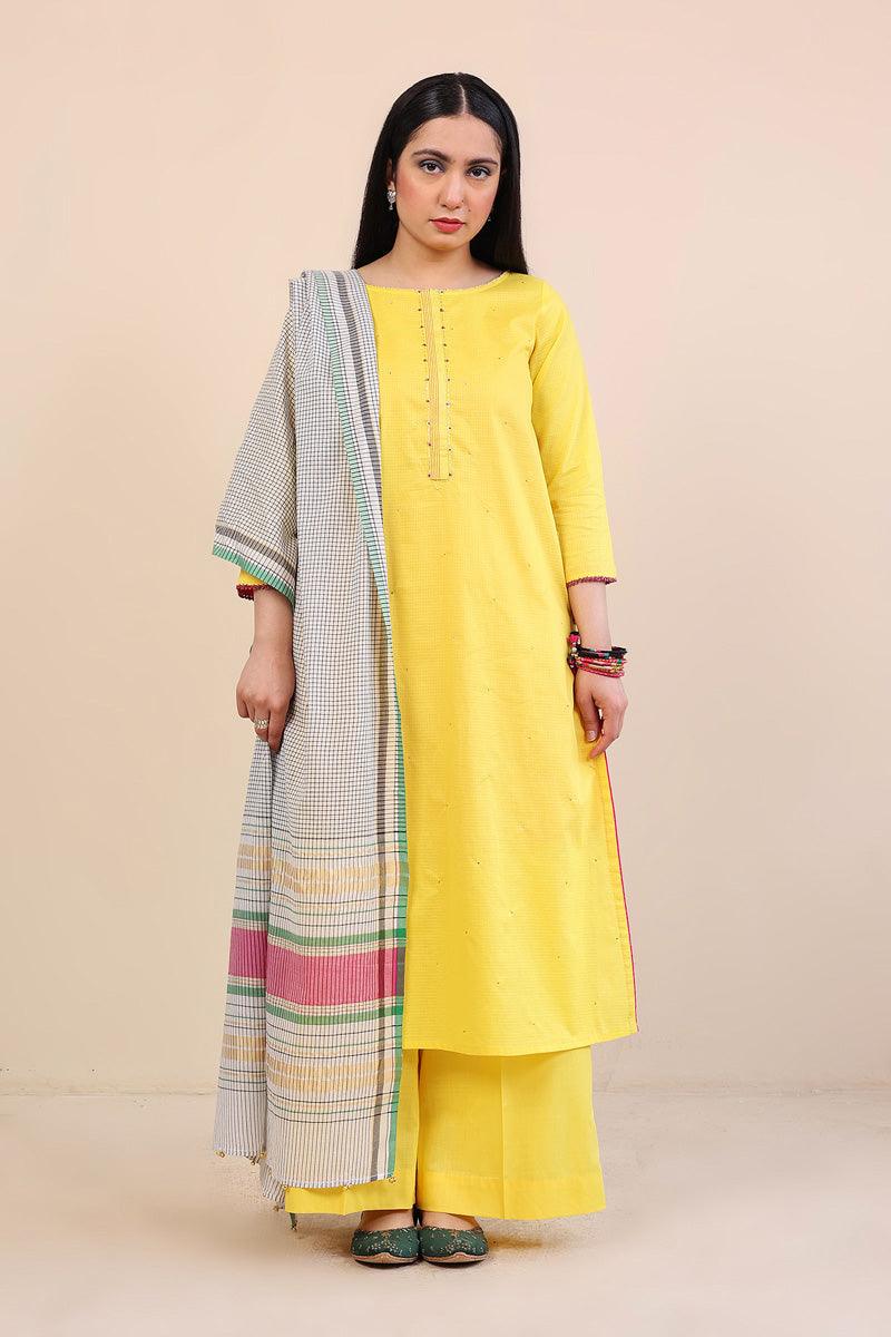 Generation - Weavers Tale Sunshine 3-Piece - Yellow - Lawn