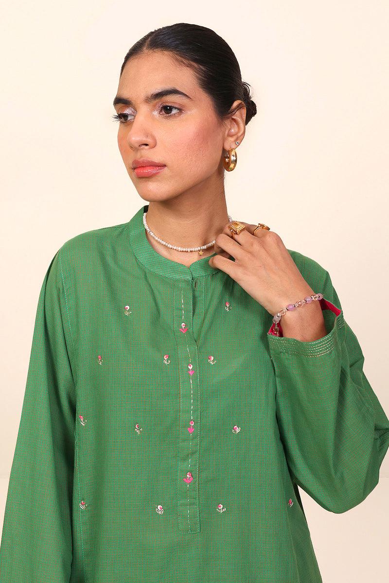 Generation - 3 Piece - Weavers Tale Suit - Green - Lawn