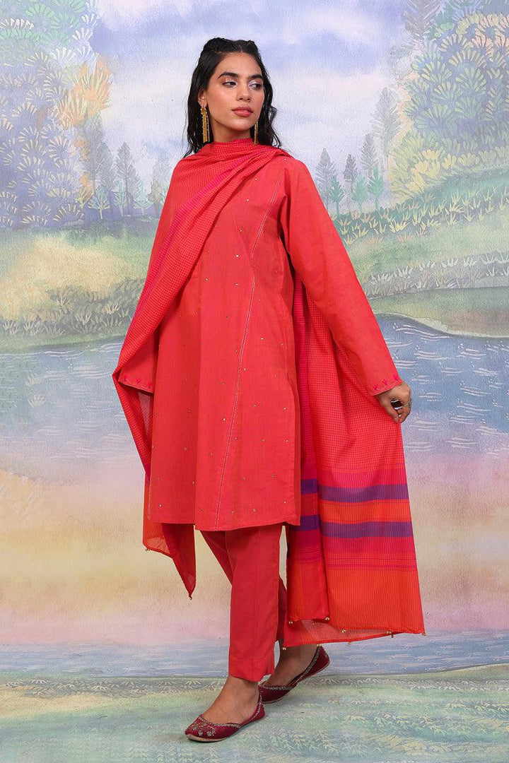 Generation - 3 Piece - Weavers Tale Suit - Pink - Lawn