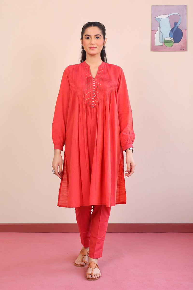Generation - 2-Piece Weavers Tale Set - Pink - Lawn