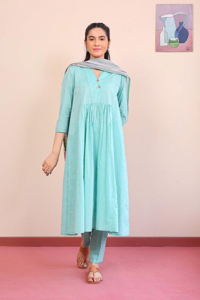Generation - Suit Weavers Tale - Ferozi - Lawn - 3 Piece