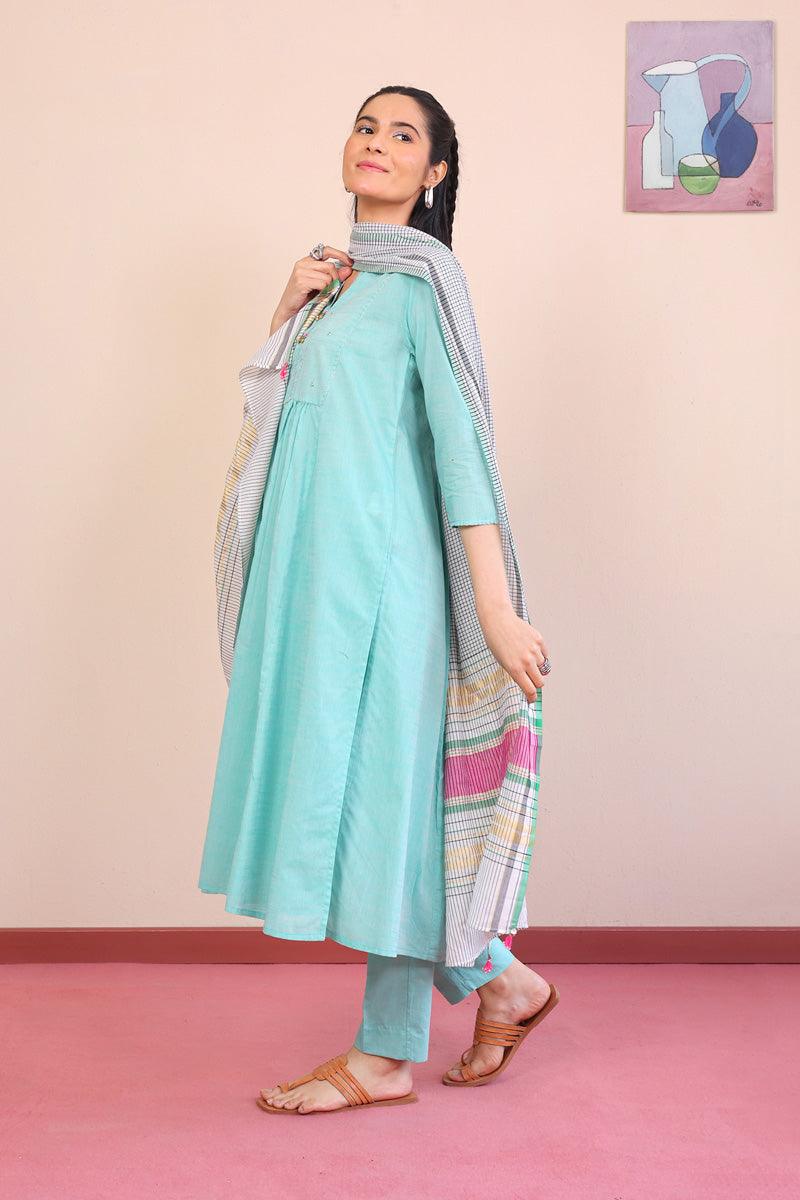 Generation - Suit Weavers Tale - Ferozi - Lawn - 3 Piece
