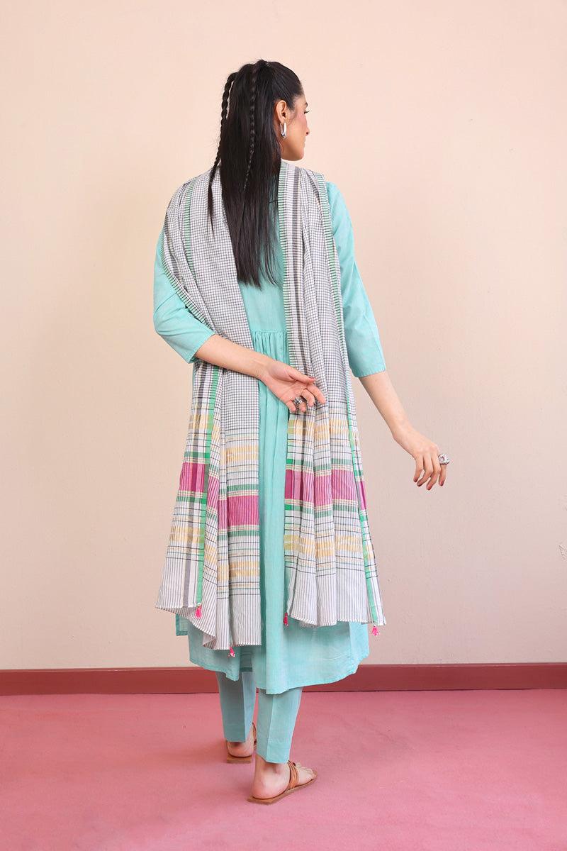 Generation - Suit Weavers Tale - Ferozi - Lawn - 3 Piece