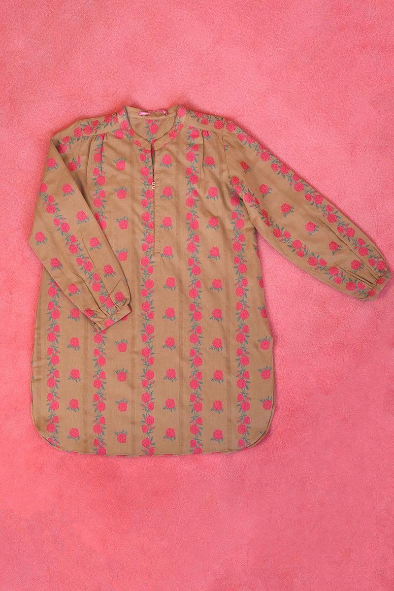 Generation - Nordic Nights Kurti - Brown - 1 Piece