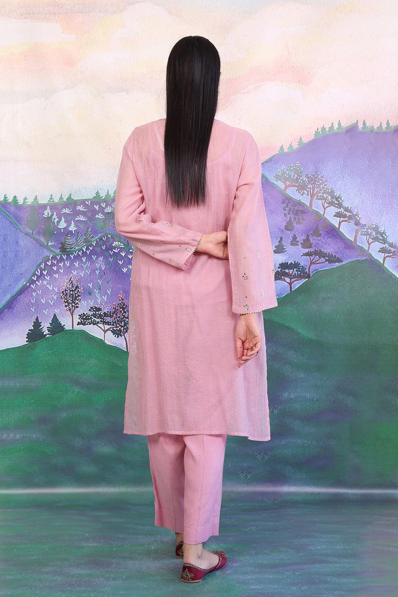 Generation - Nigar Gilded Suit - Pink - 2 Piece