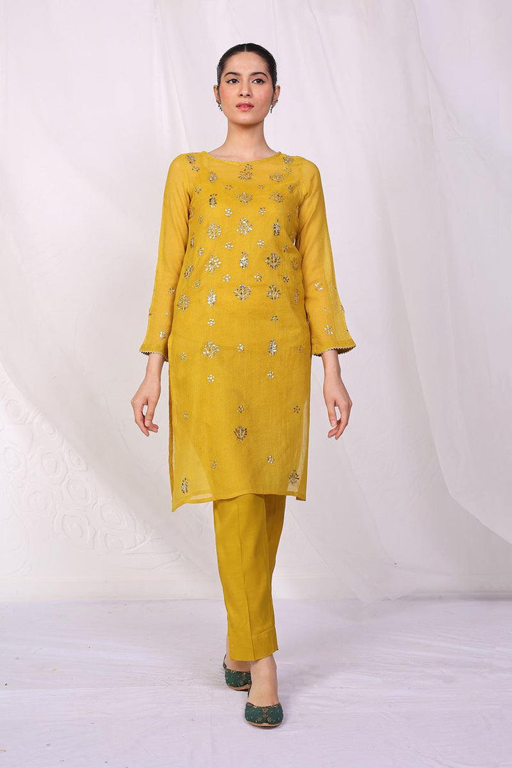 Generation - Nigar Duo Set - Yellow - 2 Piece