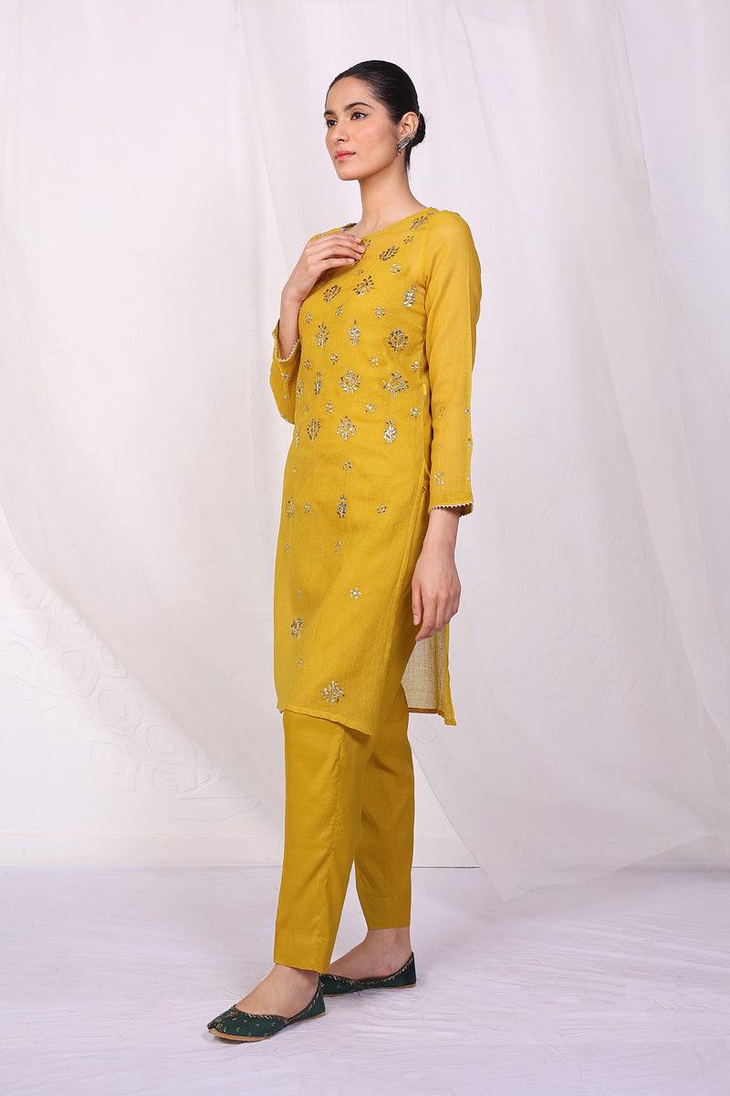 Generation - Nigar Duo Set - Yellow - 2 Piece