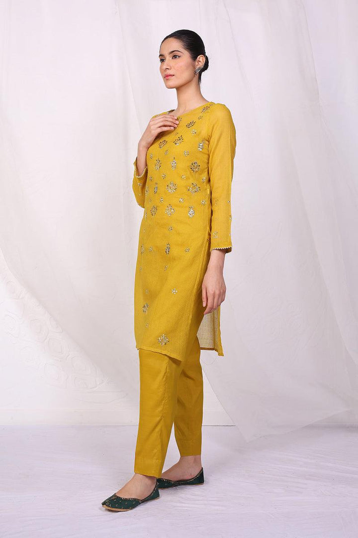 Generation - Nigar Duo Set - Yellow - 2 Piece