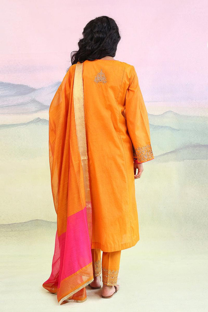 Generation - Aik Rang 3-Piece Suit - Orange