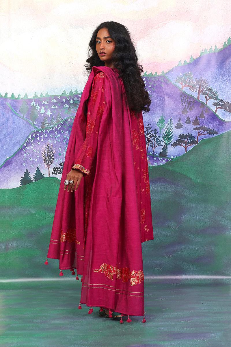 Generation - Jaamun Jalpari Suit - Pink - 3 Piece