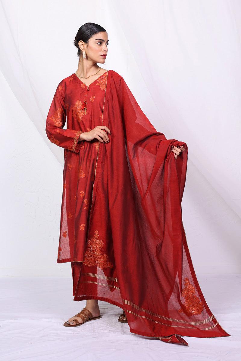 Generation - Cinammon suit - Red - 3 Piece