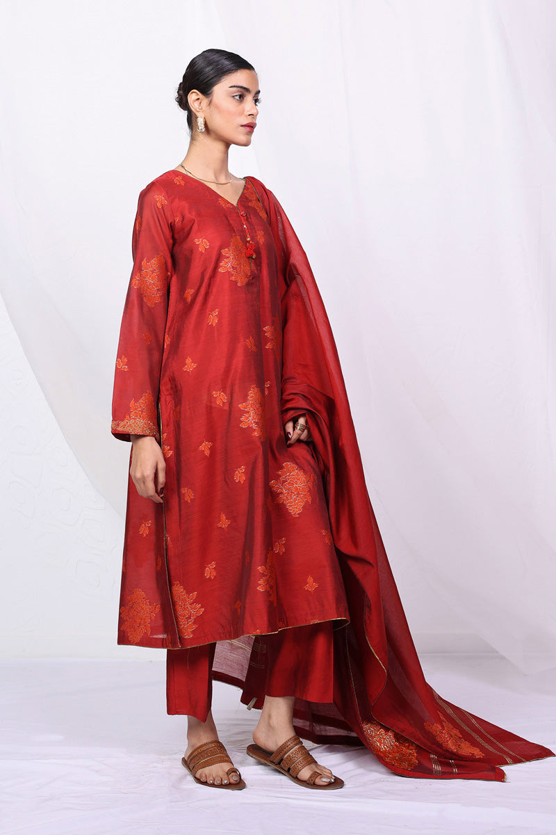 Generation - Cinammon suit - Red - 3 Piece